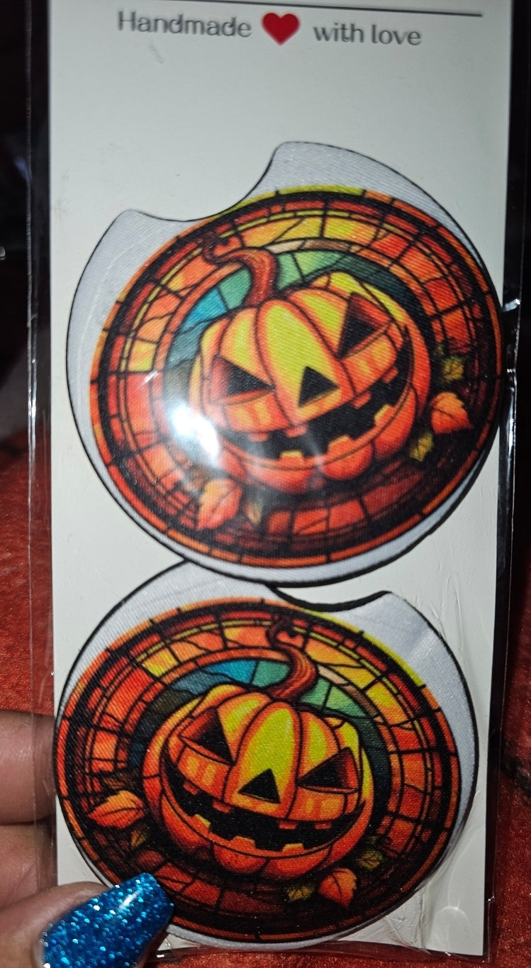 Spooky Car Coasters