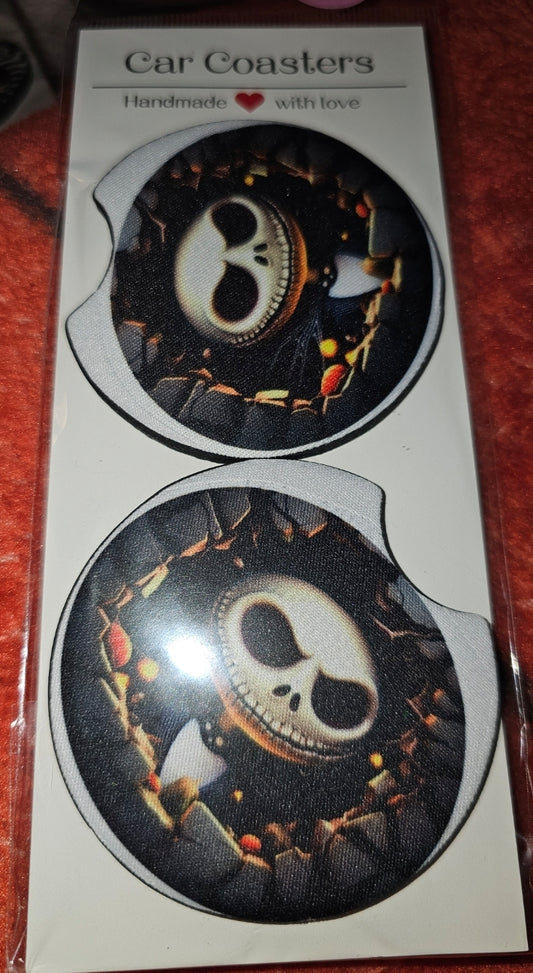 Jack Skellington Car Coasters