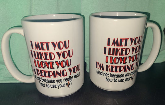 I love you mug